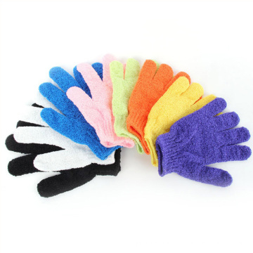 Nylon Bad Scrubber Dead Skin Cell Entferner, Massage Dusche Bad Handschuhe Peeling Handschuhe